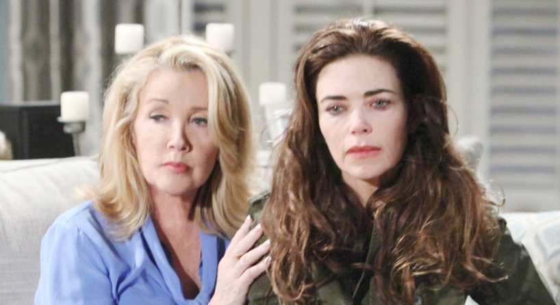 Melody Thomas Scott and Amelia Heinle