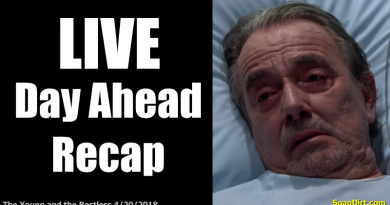 Young and Restless day ahead recap 4/20/2018