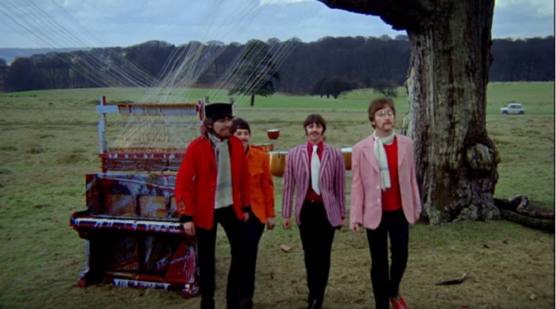 Beatles Son's Pictures as Mirror Image - Paul McCartney - John Lennon, Ringo Starr, George Harrison