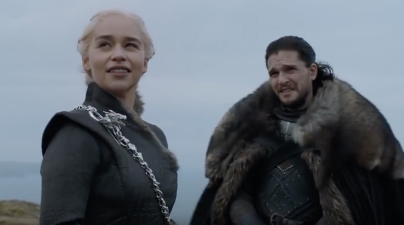 Game of Thrones: Emilia Clarke (Daenerys Targaryen) Kit Harrington (Jon Snow) - Binge