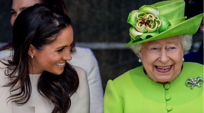 Meghan Markle and Queen Elizabeth