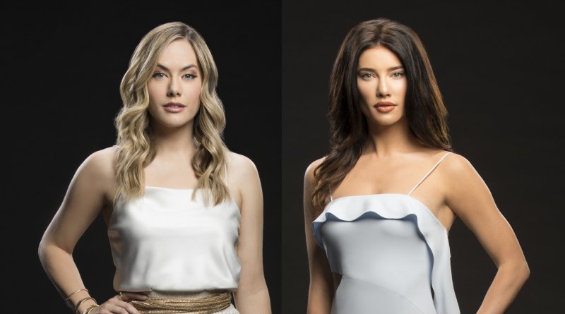 Bold and the Beautiful Spoilers: Hope Logan (Annika Noelle) - Steffy Forrester (Jacqueline MacInnes Wood)