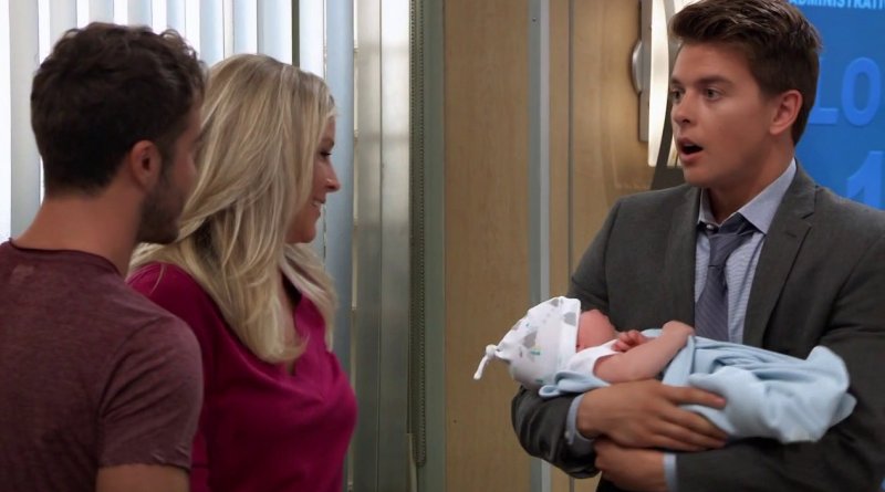 General Hospital Spoilers: Baby Wiley (Quartermaine) Michael Corinthos (Chad Duell)