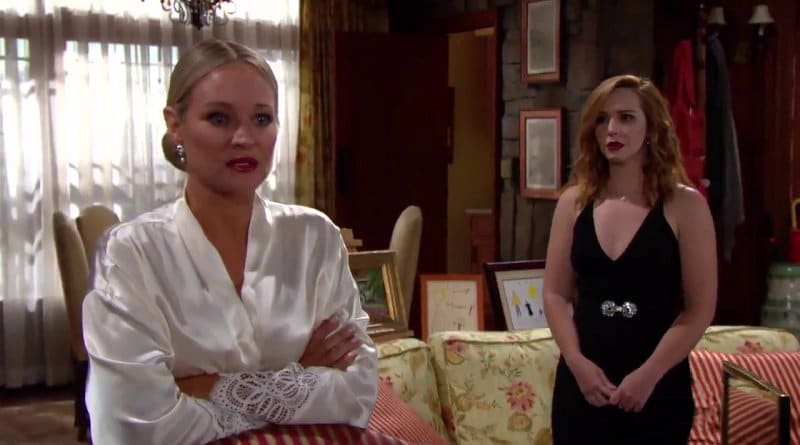 Young and the Restless Spoilers: Sharon Newman (Sharon Case) - Mariah Copeland (Camryn Grimes)