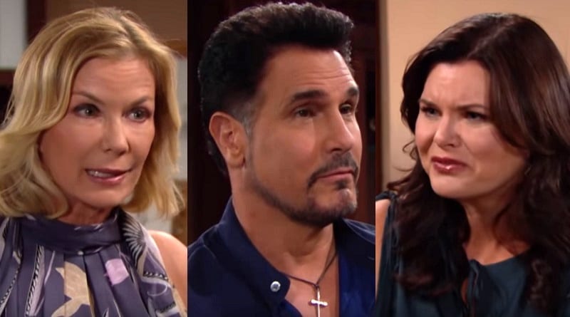 Bold and the Beautiful Spoilers: Brooke Logan (Katherine Kelly Lang) Bill Spencer (Don Diamont) Katie Logan (Heather Tom)