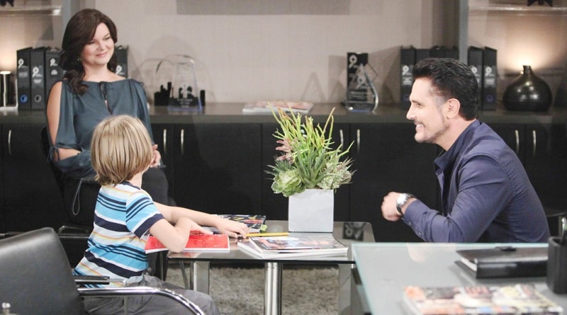 Bold and the Beautiful Spoilers: Katie Logan (Heather Tom) - Will Spencer (Finnegan George) - Bill Spencer (Don Diamont)