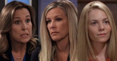 General Hospital Spoilers: Laura Spencer (Genie Francis) - Carly Corinthos (Laura Wright) - Nelle Hayes (Chloe Lanier)