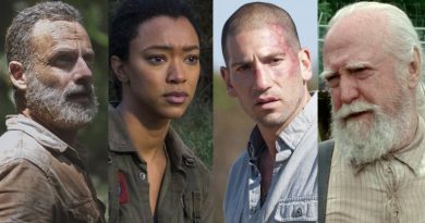 The Walking Dead Spoilers: Rick Grimes (Andrew Lincoln) - Sasha Williams (Sonequa Martin-Green) - Shane Walsh (Jon Bernthal) - Hershel Greene (Scott Wilson)