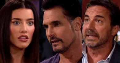 Bold and the Beautiful Spoilers: Steffy Forrester (Jacqueline MacInnes Wood) - Bill Spencer (Don Diamont) - Ridge Forrester (Thorsten Kaye)