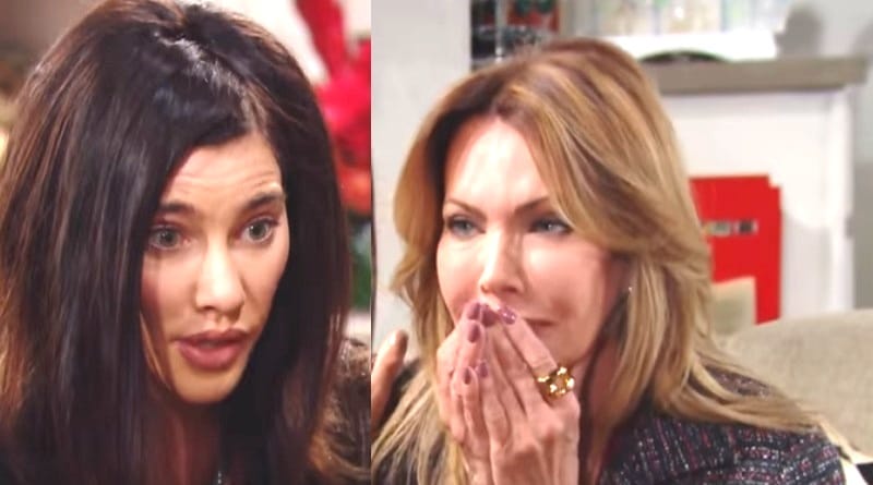 Bold and the Beautiful Spoilers: Steffy Forrester (Jacqueline MacInnes Wood) - Taylor Hayes (Hunter Tylo)