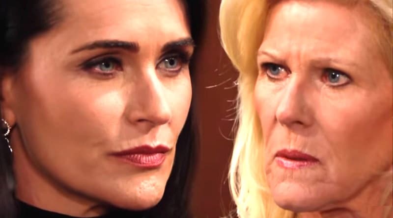 Bold and the Beautiful Spoilers: Quinn Fuller (Rena Sofer) - Pam Douglas (Alley Mills)
