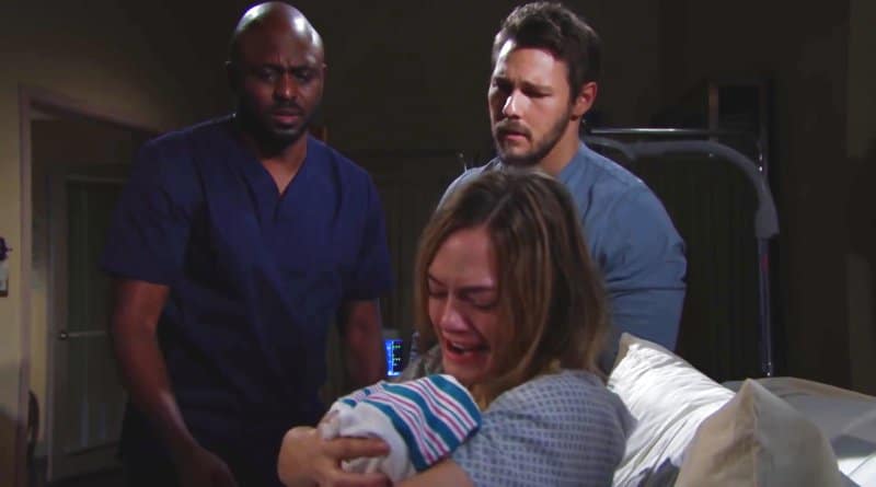 Bold and the Beautiful: Hope Logan (Annika Noelle) -Baby Beth - Liam Spencer (Scott Clifton)