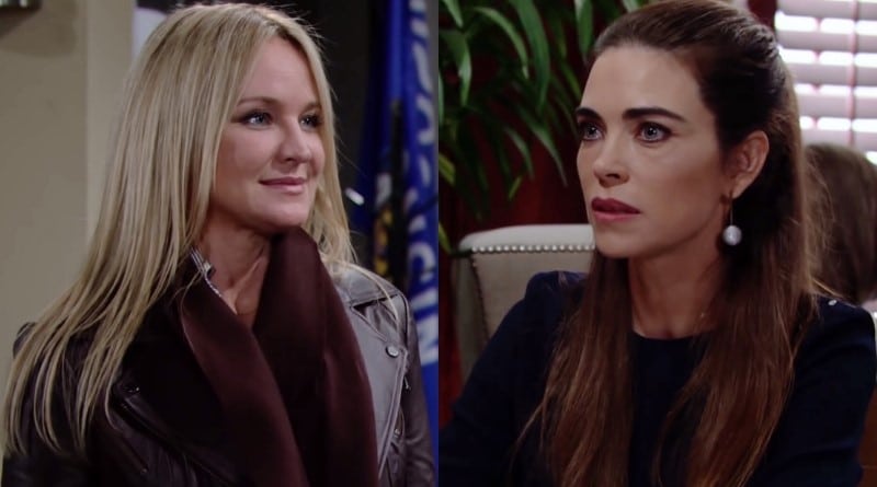 Young and the Restless Spoilers: Sharon Newman (Sharon Case) - Victoria Newman (Amelia Heinle)