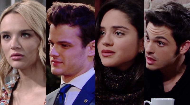 Young and the Restless Spoilers: Summer Newman (Hunter King) - Kyle Abbott (Michael Mealor) - Lola Rosales (Sasha Calle) - Fenmore Baldwin (Zach Tinker)