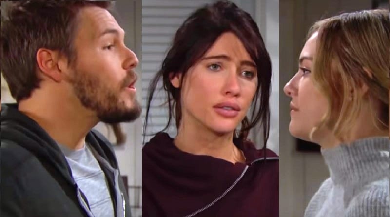 Bold and the Beautiful Spoilers: Liam Spencer (Scott Clifton) - Steffy Forrester (Jacqueline MacInnes Wood) - Hope Liam (Annika Noelle)