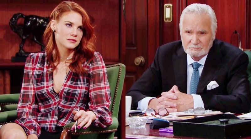 Bold and the Beautiful Spoilers: Sally Spectra (Courtney Hope) - Eric Forrester (John McCook)