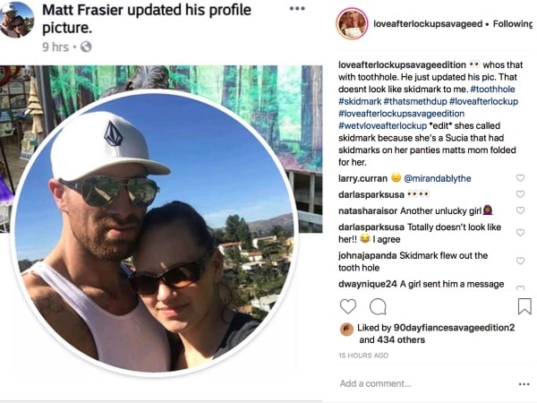 Love After Lockup: Matt Fraiser Instagram