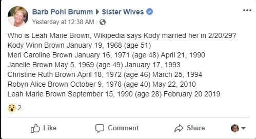 Sister Wives: Kody Brown Fifth Wife