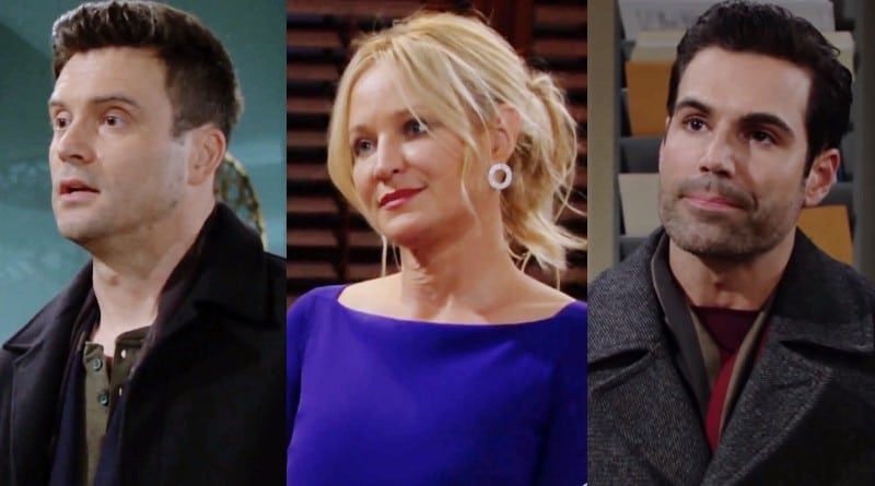 Young and the Restless Spoilers: Cane Ashby (Daniel Goddard) - Sharon Newman (Sharon Case) - Rey Rosales (Jordi Vilasuso)