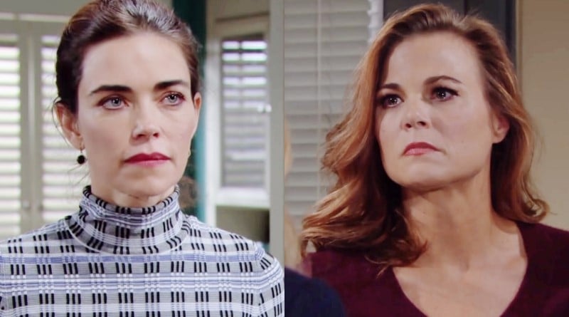 Young and the Restless Spoilers: Victoria Newman (Amelia Heinle) - Phyllis Abbott (Gina Tognoni)