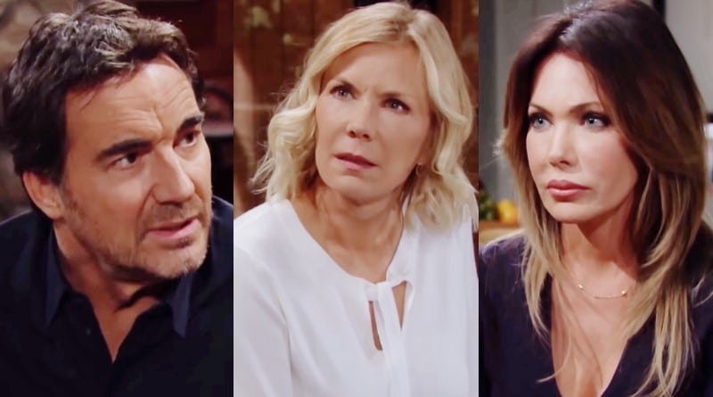 Bold and the Beautiful Spoilers: Ridge Forrester (Thorsten Kaye) - Brooke Logan (Katherine Kelly Lang) - Taylor Hayes (Hunter Tylo)