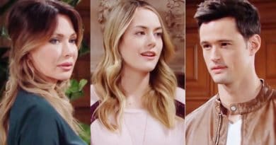Bold and the Beautiful Spoilers: Taylor Hayes (Hunter Tylo) - Hope Logan (Annika Noelle) - Thomas Forrester (Matthew Atkinson)
