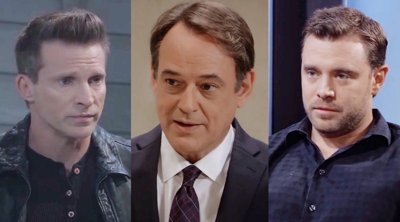 General Hospital Spoilers: Jason Morgan (Steve Burton) - Ryan Chamberlain (Jon Lindstrom) - Drew Cain (Billy Miller)