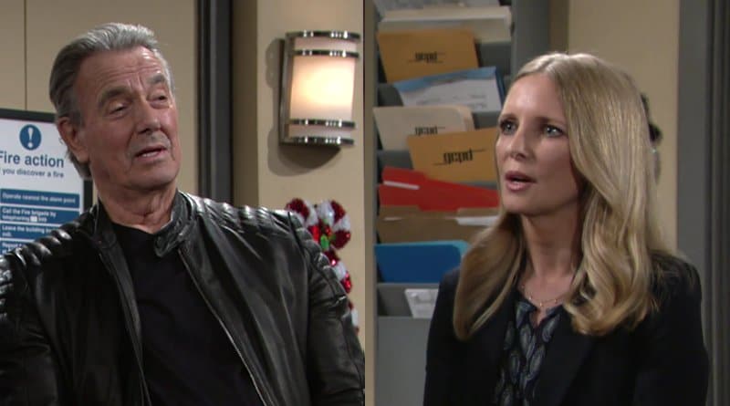 Young and the Restless Spoilers: Victor Newman (Eric Braeden) - Christine Williams (Lauralee Bell)