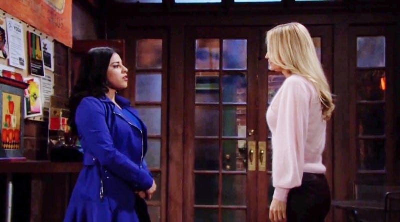 Young and the Restless Spoilers: Mia Rosales (Noemi Gonzalez) - Sharon Newman (Sharon Case)