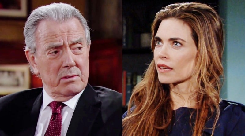 Young and the Restless Spoilers: Victor Newman (Eric Braeden) - Victoria Newman (Amelia Heinle)