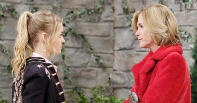 Days of Our Lives: Claire Brady (Olivia Rose Keegan) - Eve Donovan (Kassie DePaiva)