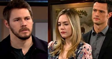 Bold and the Beautiful Spoilers: Liam Spencer (Scott Clifton) - Hope Logan (Annika Noelle) - Thomas Forrester (Matthew Atkinson)