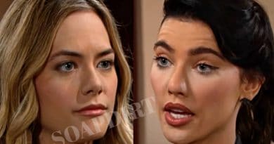 Bold and the Beautiful Spoilers: Hope Logan (Annika Noelle) - Steffy Forrester (Jacqueline MacInnes Wood)