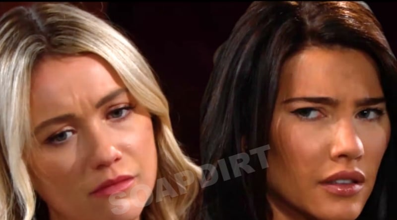 Bold and the Beautiful Spoilers: Flo Fulton (Katrina Bowden) - Steffy Forrester (Jacqueline MacInnes Wood)