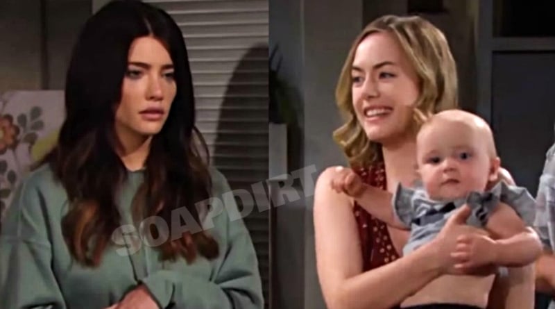 Bold and the Beautiful Spoilers: Steffy-Forrester (Jacqueline MacInnes Wood) - Hope Logan (Annika Noelle)