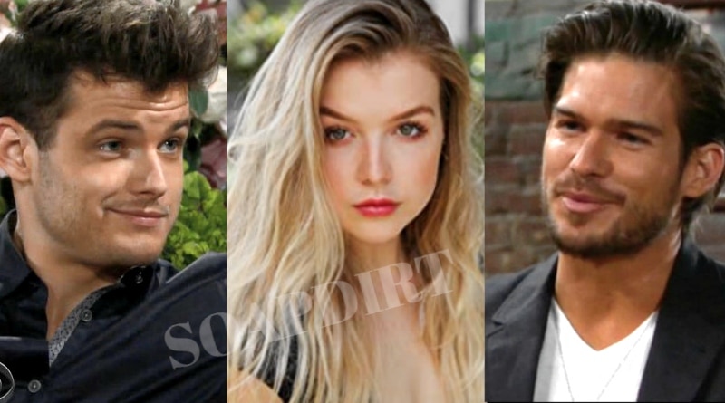 Young and the Restless Spoilers: Kyle Abbott (Michael Mealor) - Zoe Hardisty (Anna Grace Barlow) - Theo Vanderway (Tyler Johnson)