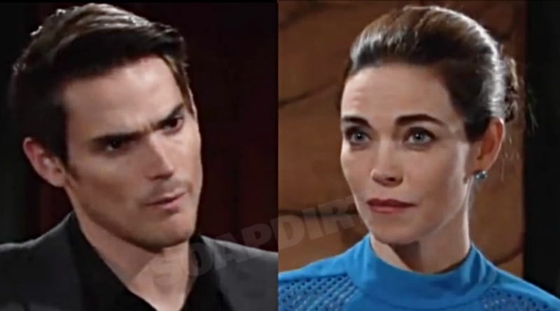 YYoung and the Restless Spoilers: Adam Newman (Mark Grossman) - Victoria Newman (Amelia Heinle)