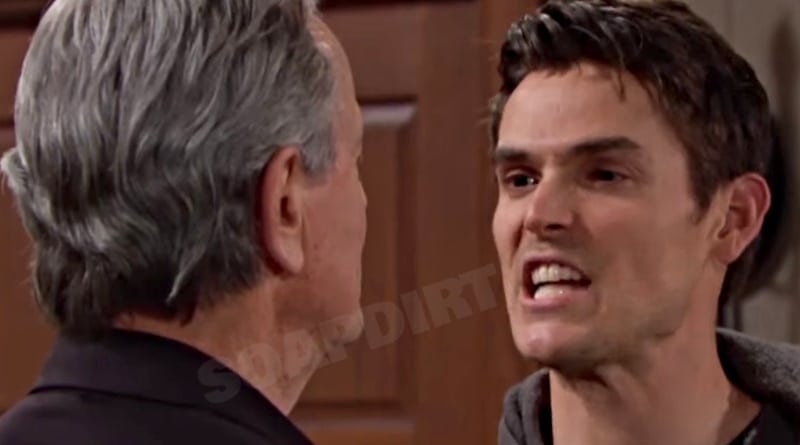 Young and the Restless: Victor Newman (Eric Braeden) - Adam Newman (Mark Grossman)