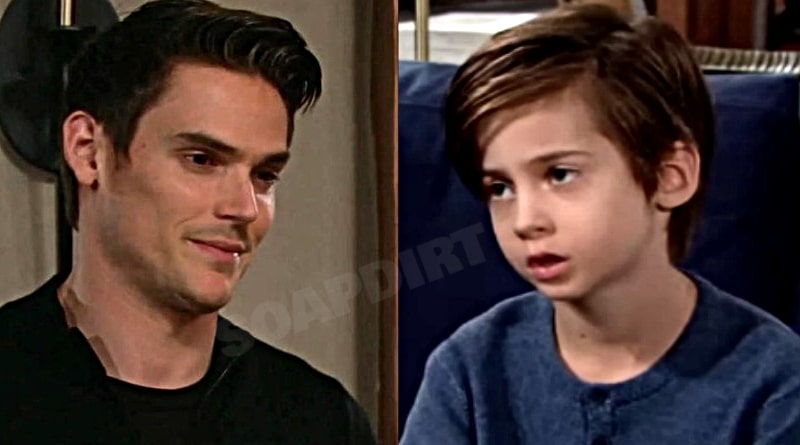 Young and the Restless Spoilers: Adam Newman (Mark Grossman) - Connor Newman (Judah Mackey)
