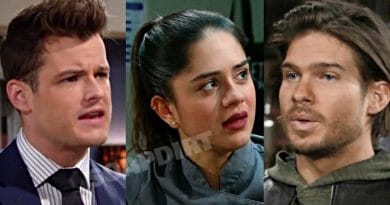 Young and the Restless Spoilers: Kyle Abbott (Michael Mealor) - Lola Rosales (Sasha Calle) - Theo Vanderway (Tyler Johnson)