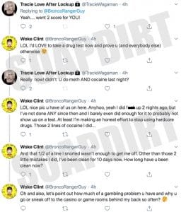 'Love After Lockup': Clint Brady Says Tracie Still Doing Meth - Goes on
