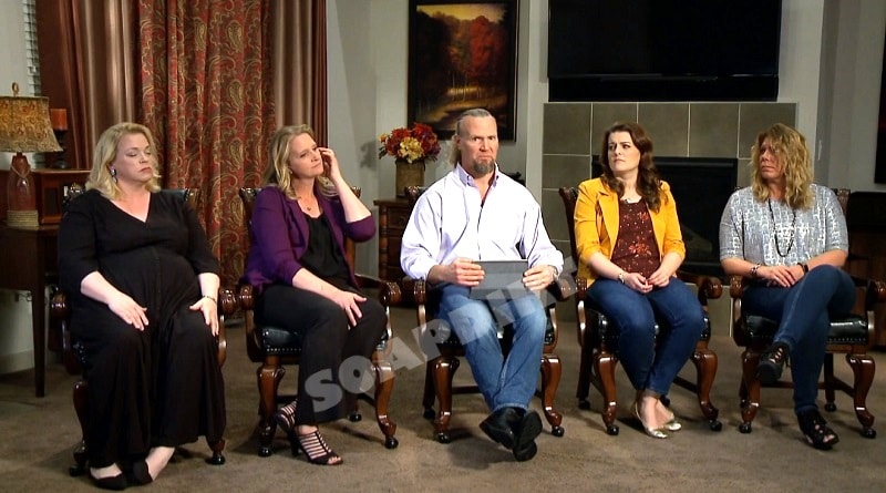 Sister Wives: Janelle Brown - Christine Brown - Kody Brown - Robyn Brown - Meri Brown
