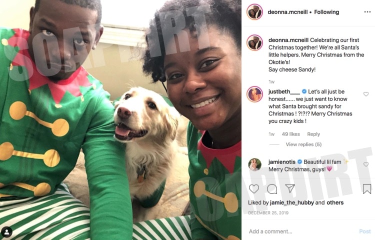 Married at First Sight: Deonna McNeill - Greg Okotie - Instagram