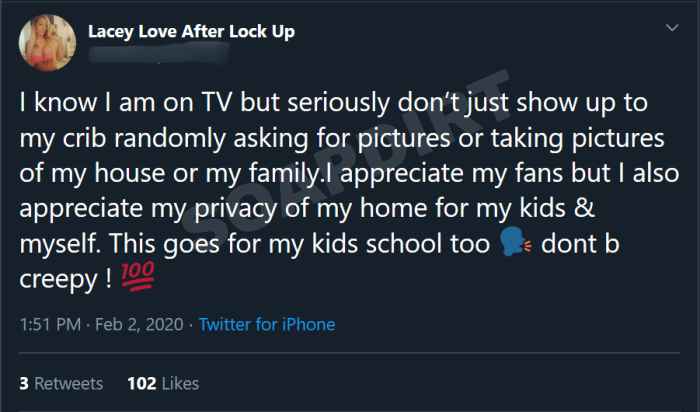 love after lockup: lacey