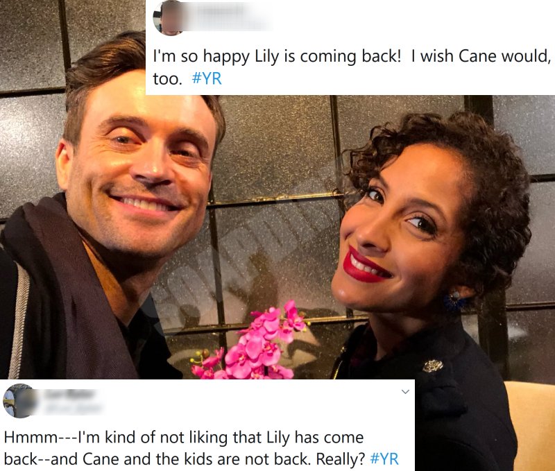 Young and the Restless Spoilers: Lily Winters (Christal Khalil) - Cane Ashby (Daniel Goddard)