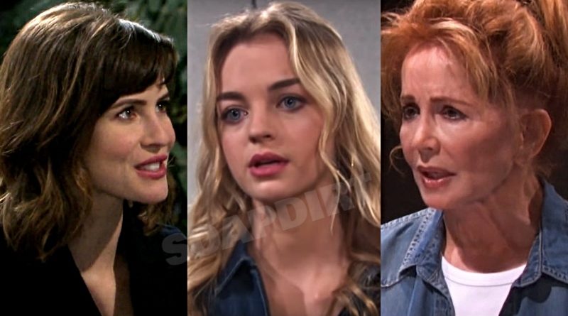 Days of our Lives Spoilers: Sarah Horton (Linsey Godfrey) - Claire Brady (Olivia Rose Keegan) - Maggie Horton (Suzanne Rogers)