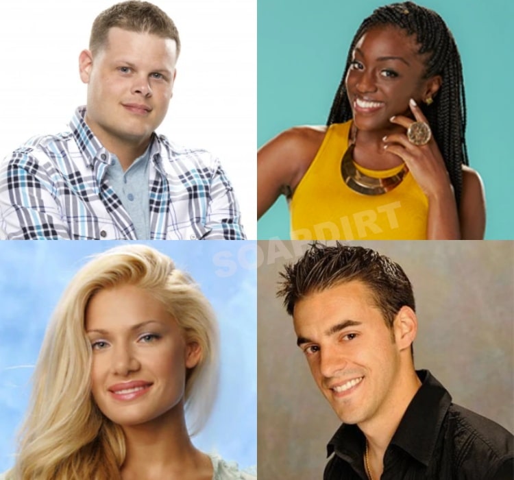 Big Brother 22: Derrick Levasseur - Da'Vonne Rogers - Janelle Pierzina - Dan Gheesling