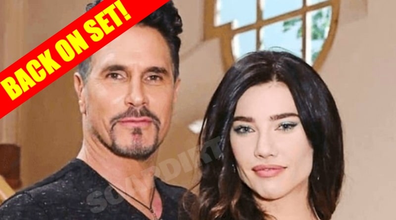 Bold and the Beautiful: Bill Spencer (Don Diamont) - Steffy Forrester (Jacqueline MacInnes Wood)