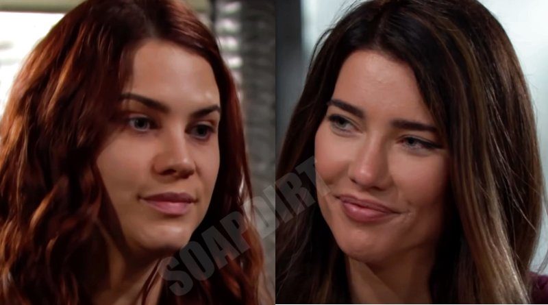 Bold and the Beautiful Spoilers: Sally Spectra (Courtney Hope) - Steffy Forrester (Jacqueline MacInnes Wood)