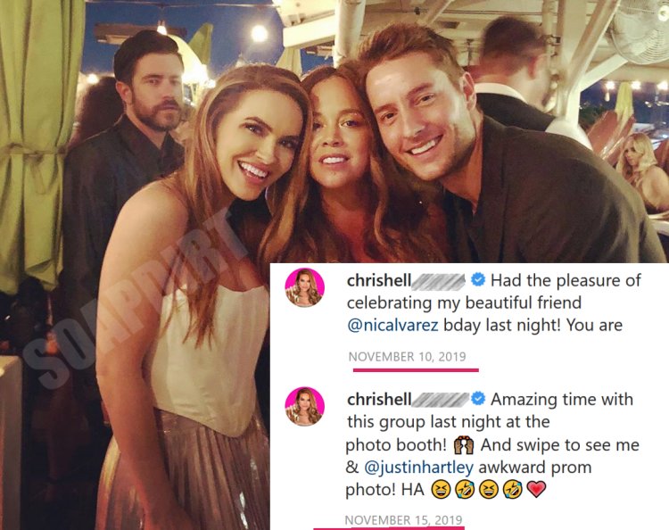 Days of our Lives: Jordan Ridgeway (Chrishell Stause) - Young and the Restless: Adam Newman (Justin Hartley)